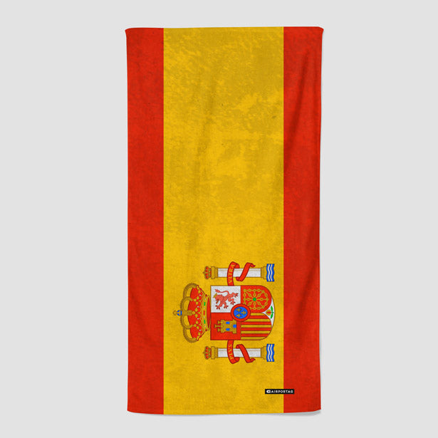 Spanish Flag - Beach Towel - Airportag