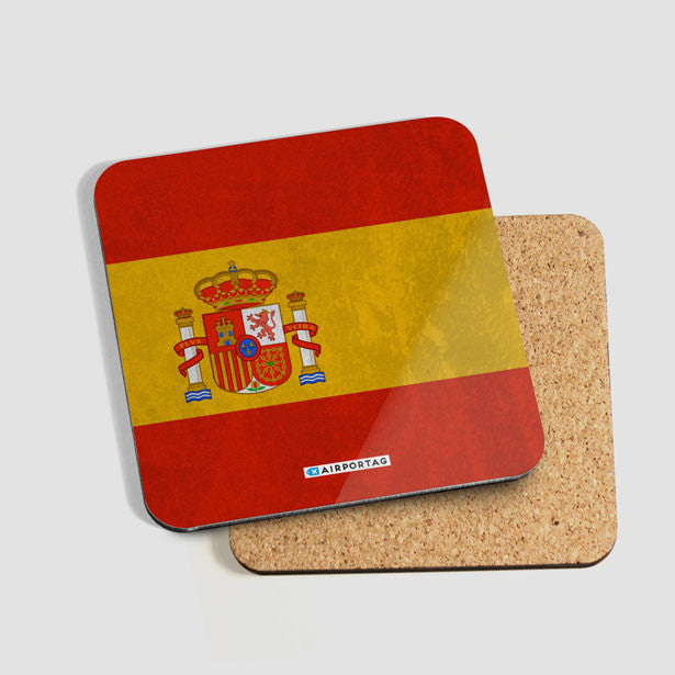 Spanish Flag - Coaster - Airportag