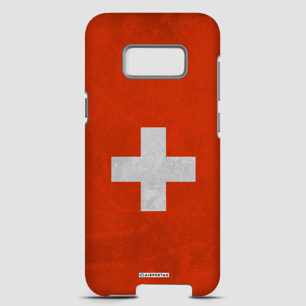 Switzerland Flag - Phone Case - Airportag
