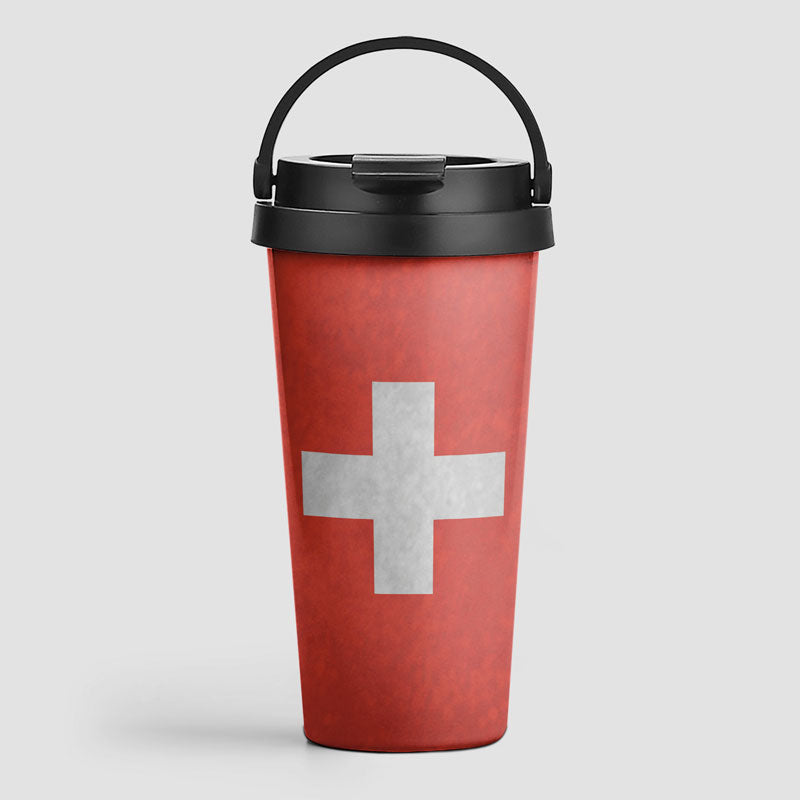 Switzerland Flag - Travel Mug