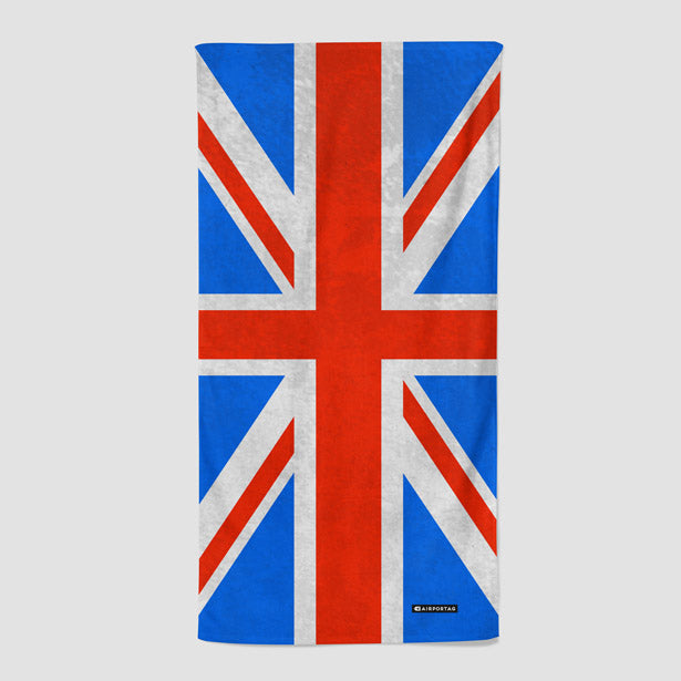 UK Flag - Beach Towel - Airportag