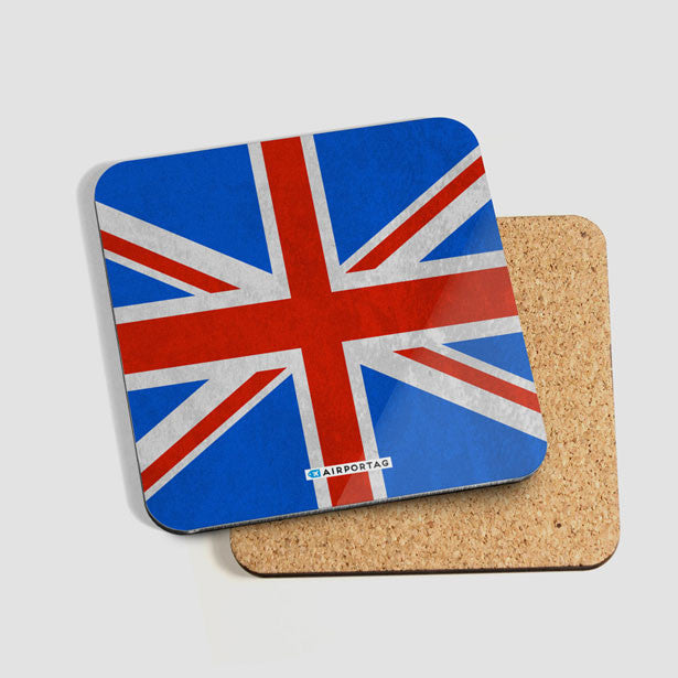 UK Flag - Coaster - Airportag