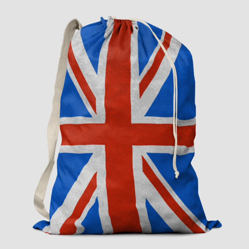 UK Flag - Laundry Bag - Airportag