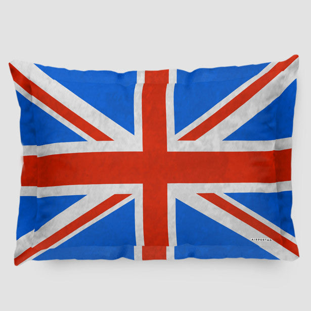 UK Flag - Pillow Sham - Airportag