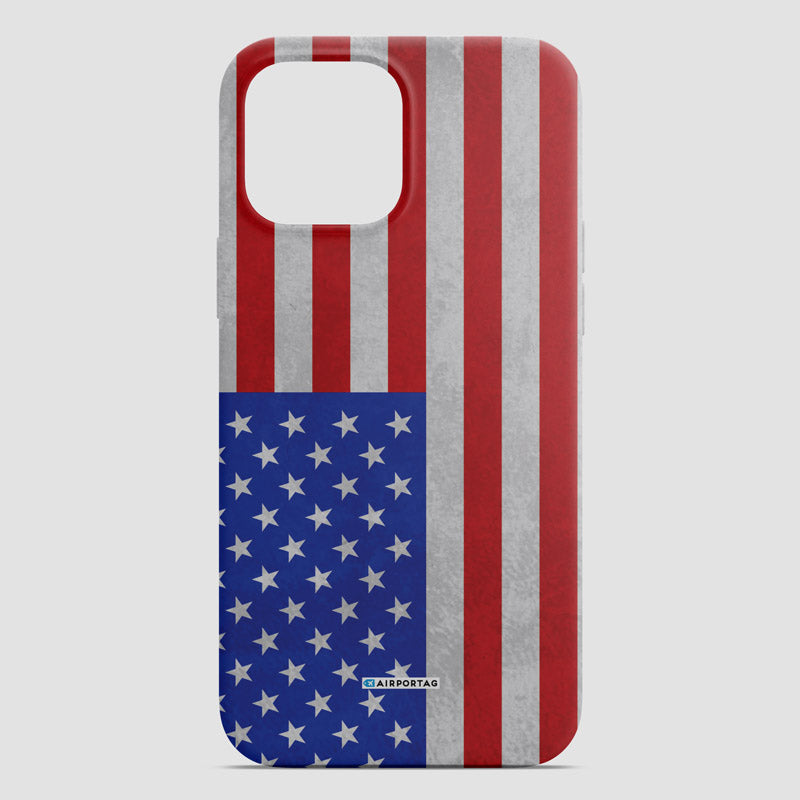 アメリカ国旗 - 電話ケース