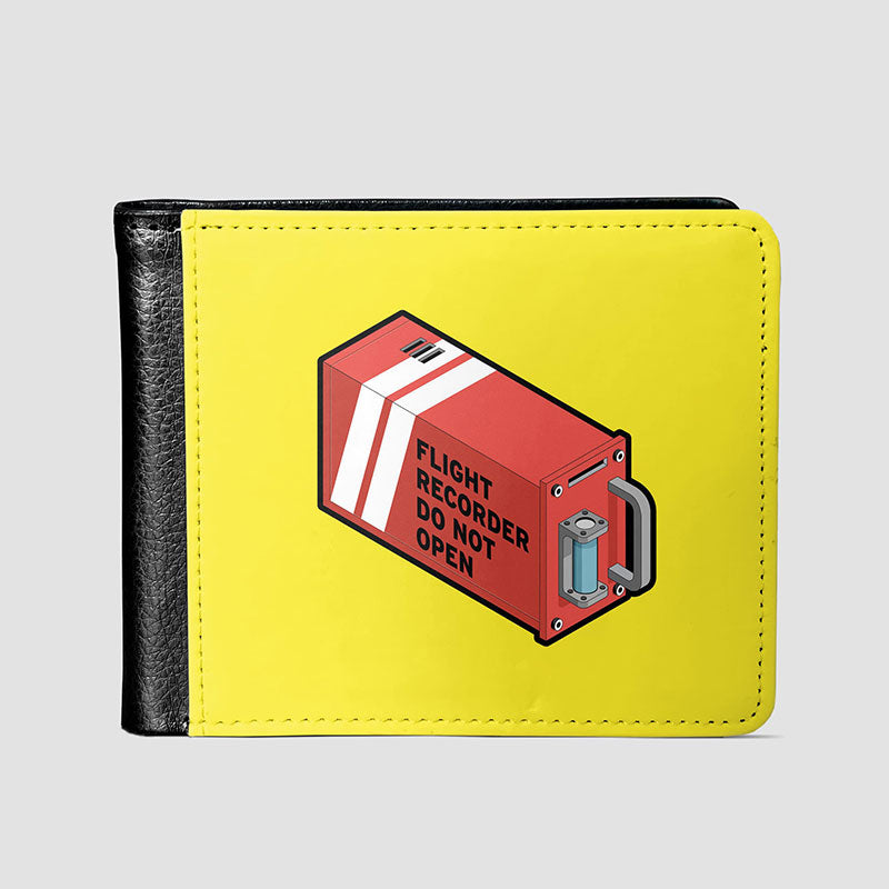 Flight Recorder Box Isometric - Portefeuille pour hommes