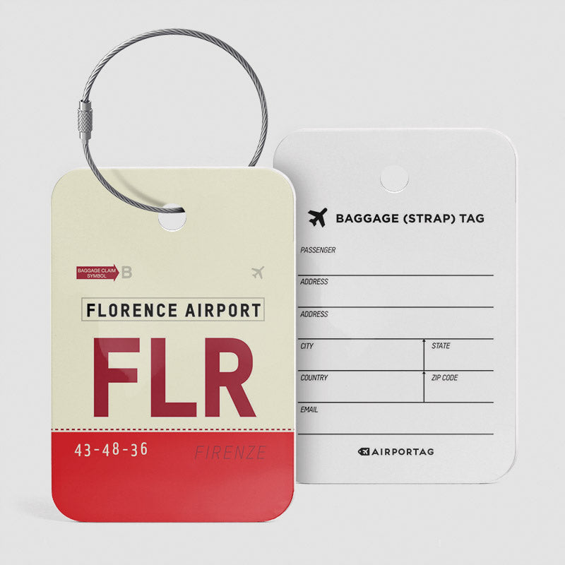FLR - Étiquette de bagage