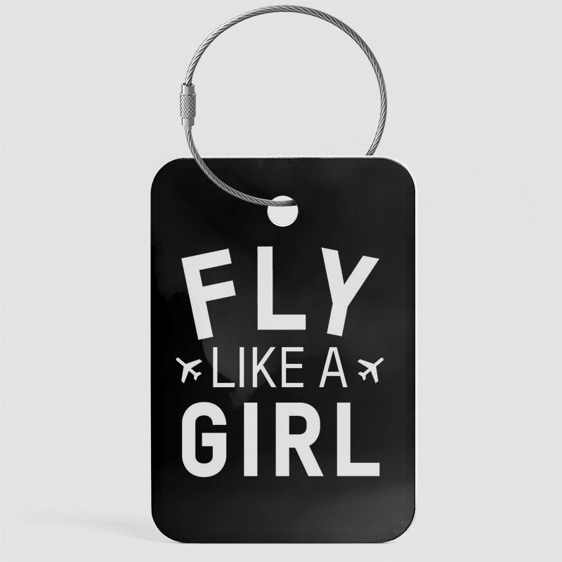 Fly Like A Girl - ラゲッジタグ