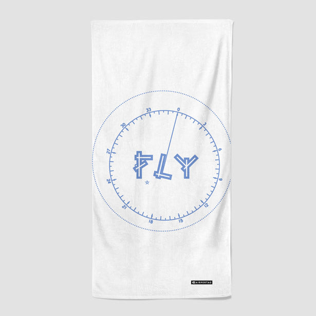 Fly VFR Chart - Beach Towel - Airportag