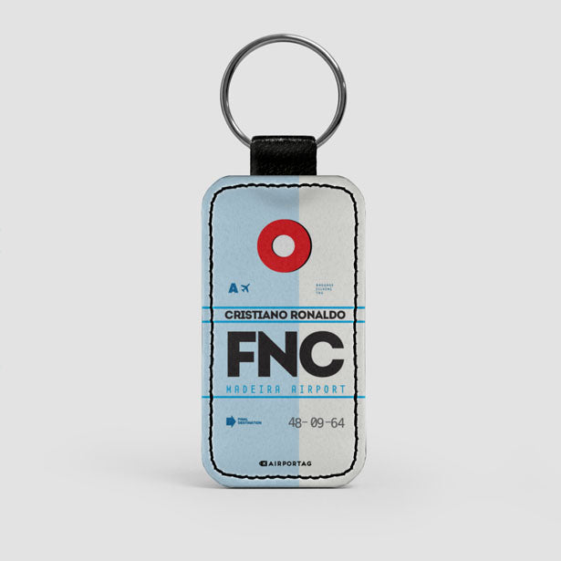 FNC - Leather Keychain - Airportag