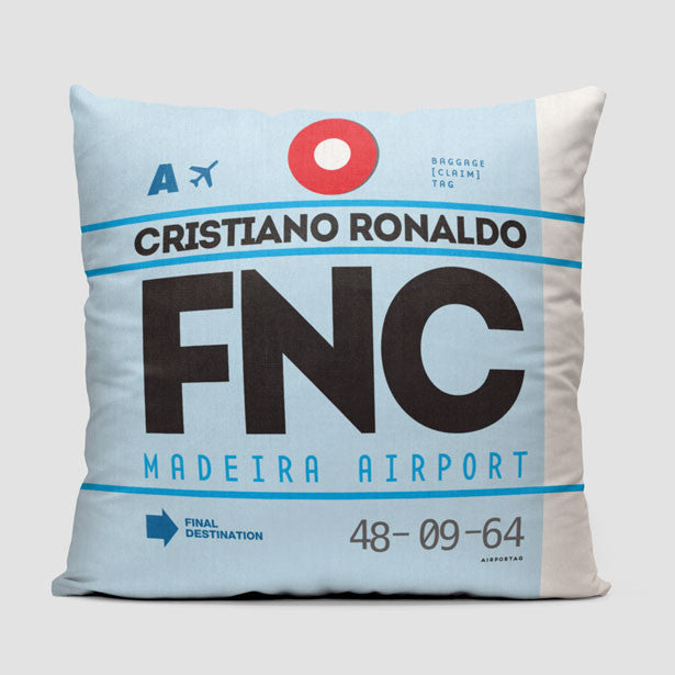 FNC - Throw Pillow - Airportag