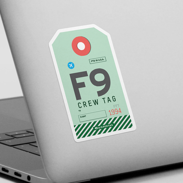 F9 - Sticker - Airportag