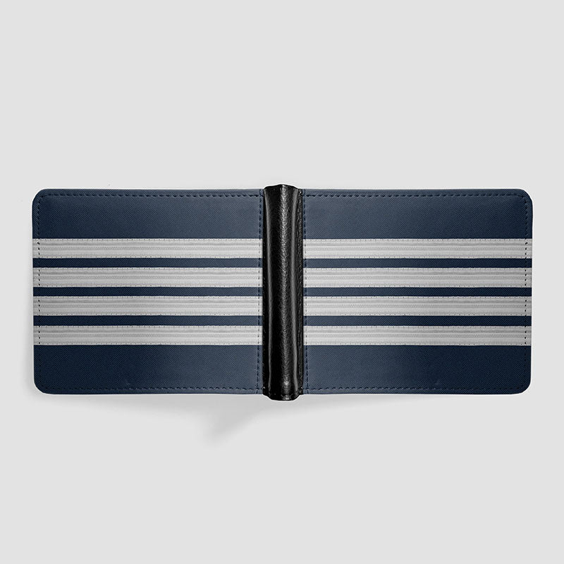 Navy Pilot Stripes - Men's Wallet