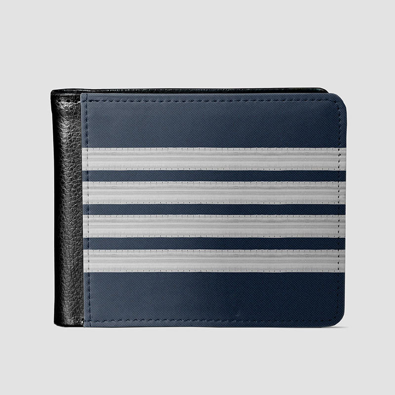 Navy Pilot Stripes - Portefeuille pour homme