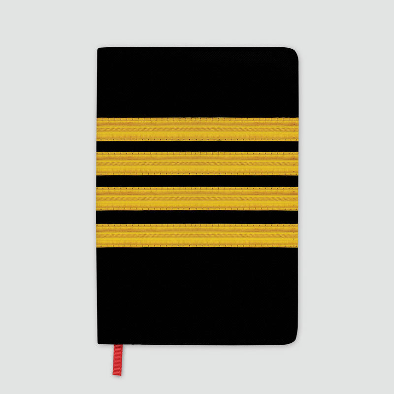Black Pilot Stripes - Journal