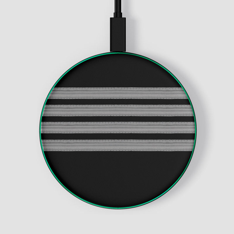 Black Pilot Stripes - Chargeur sans fil