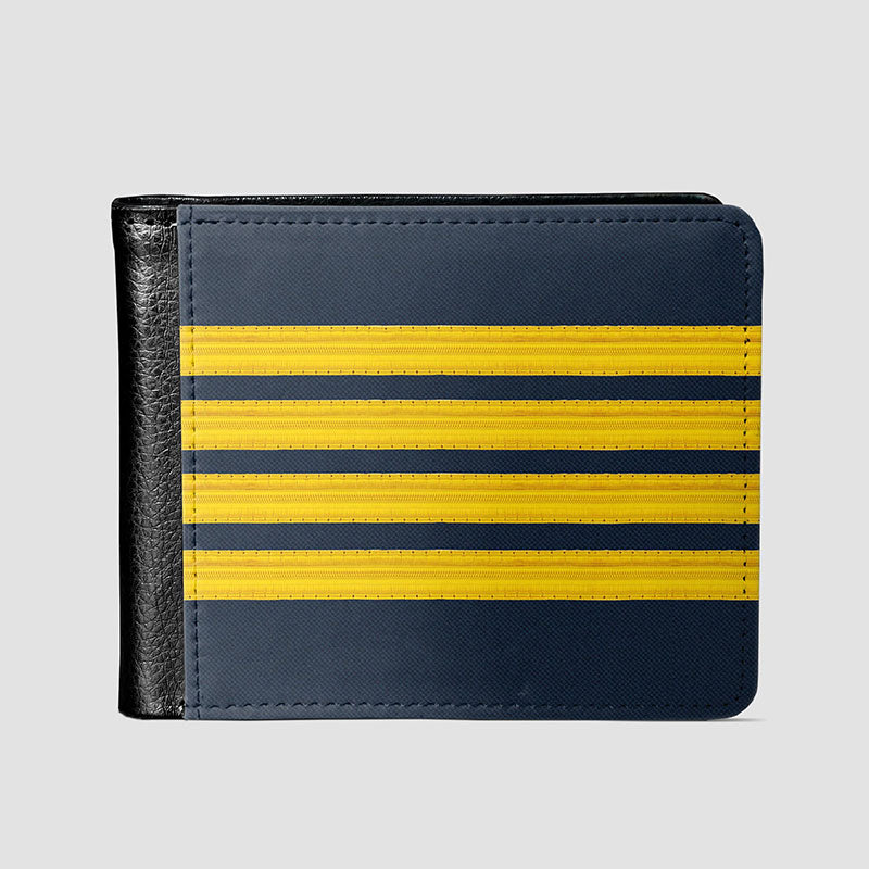 Navy Pilot Stripes - Portefeuille pour homme