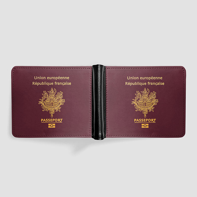 フランス - パスポート メンズ ウォレット