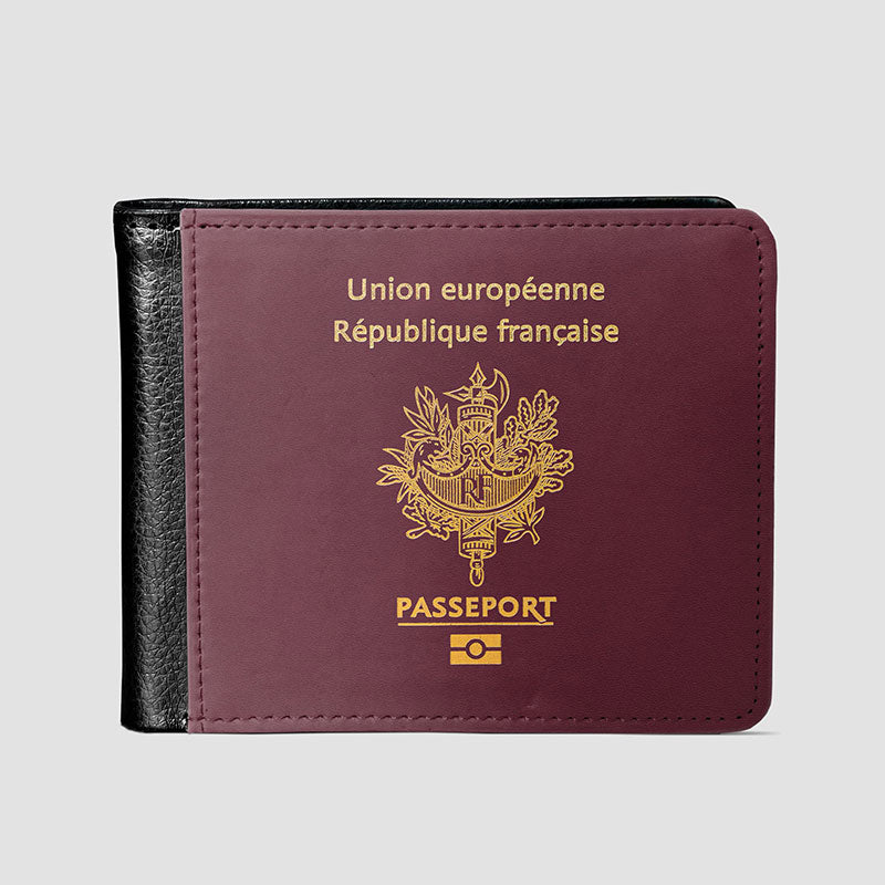 France - Portefeuille Passeport Homme