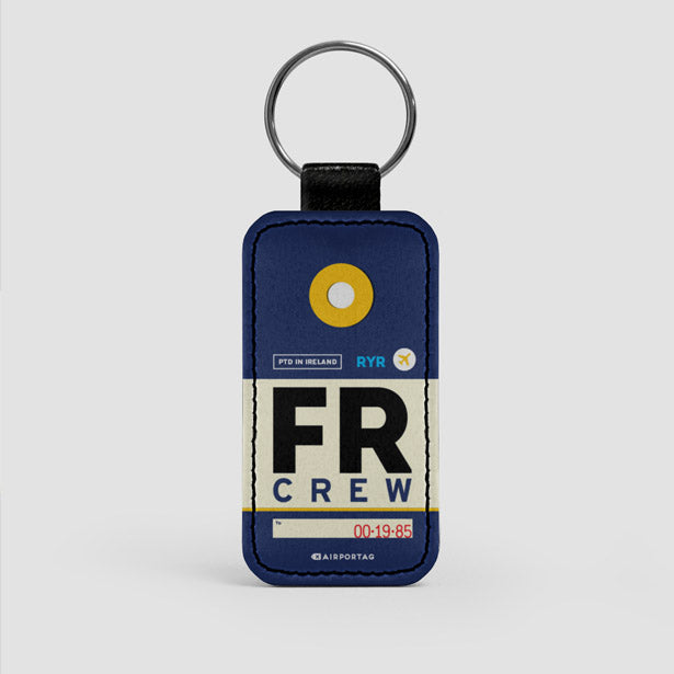 FR - Leather Keychain - Airportag