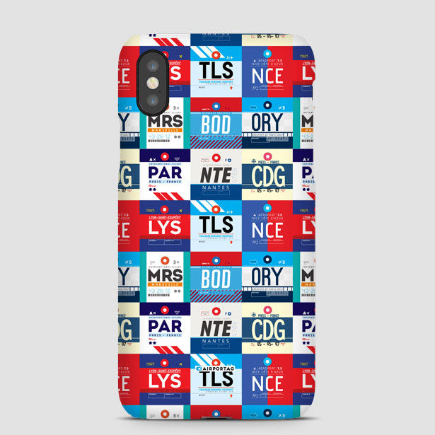 French Airports - Phone Case - Airportag