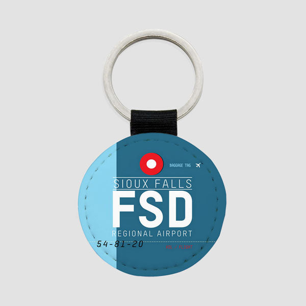 FSD - ラウンド キーチェーン