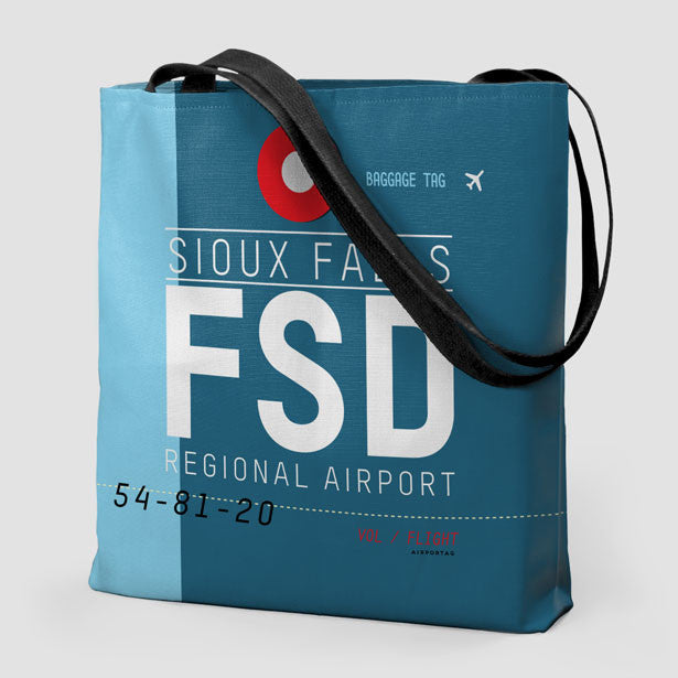 FSD - Tote Bag - Airportag