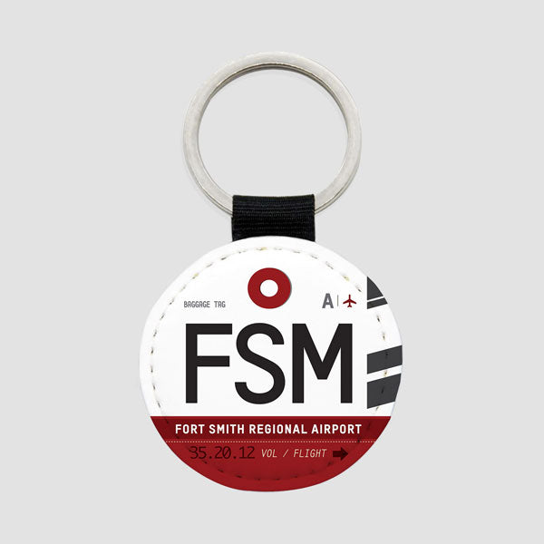FSM - ラウンド キーチェーン