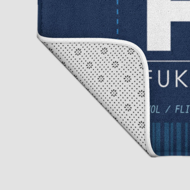 FUK - Bath Mat - Airportag