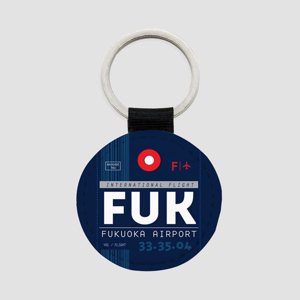 FUK - ラウンド キーチェーン