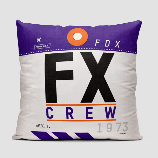 FX - Throw Pillow - Airportag