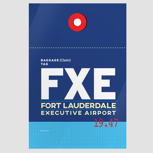 FXE - Poster - Airportag