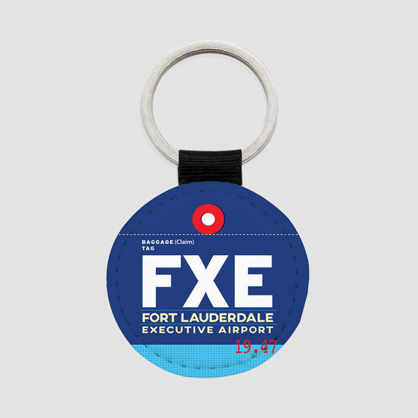 FXE - Porte-clés rond