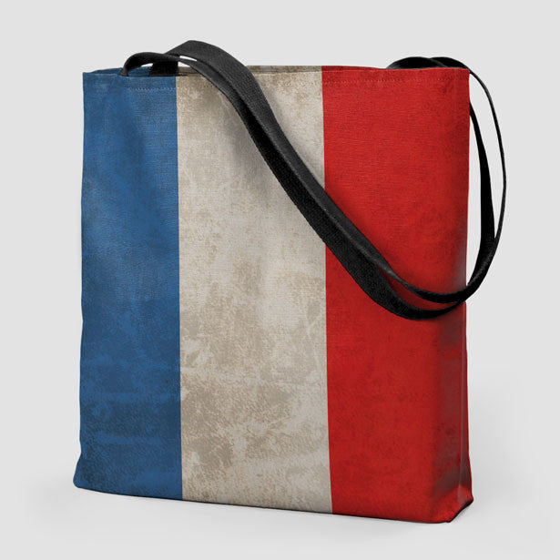 French Flag - Tote Bag - Airportag