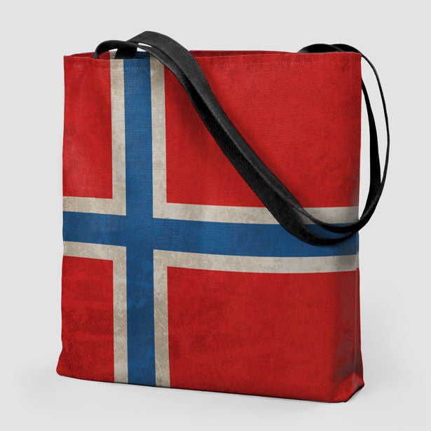 Norwegian Flag - Tote Bag - Airportag