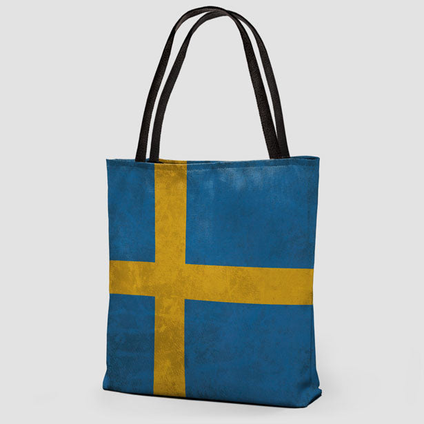 Swedish Flag - Tote Bag - Airportag