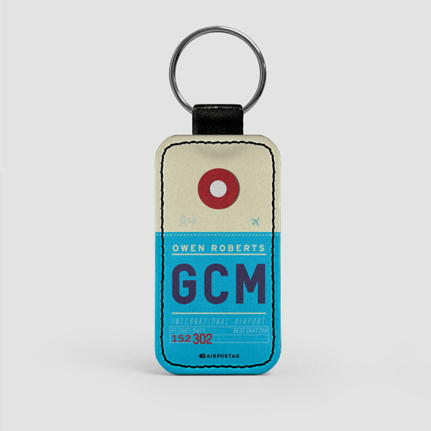 GCM - Leather Keychain - Airportag