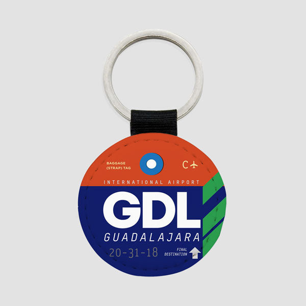 GDL - Round Keychain