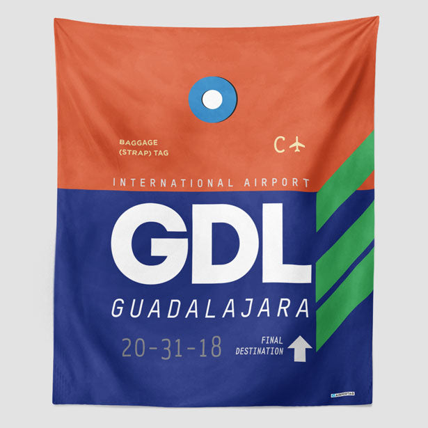 GDL - Wall Tapestry - Airportag