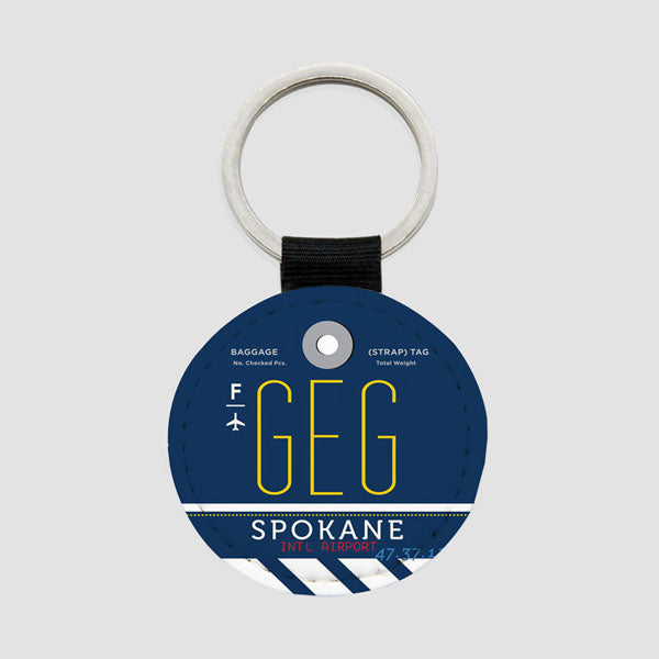 GEG - Round Keychain