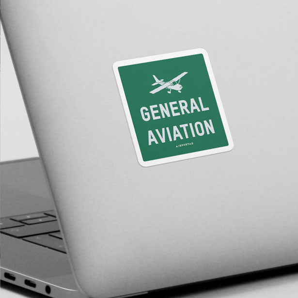 General Aviation -  Sticker - Airportag