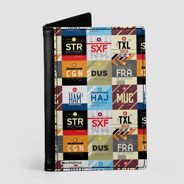 パスポートカバー - ドイツ空港