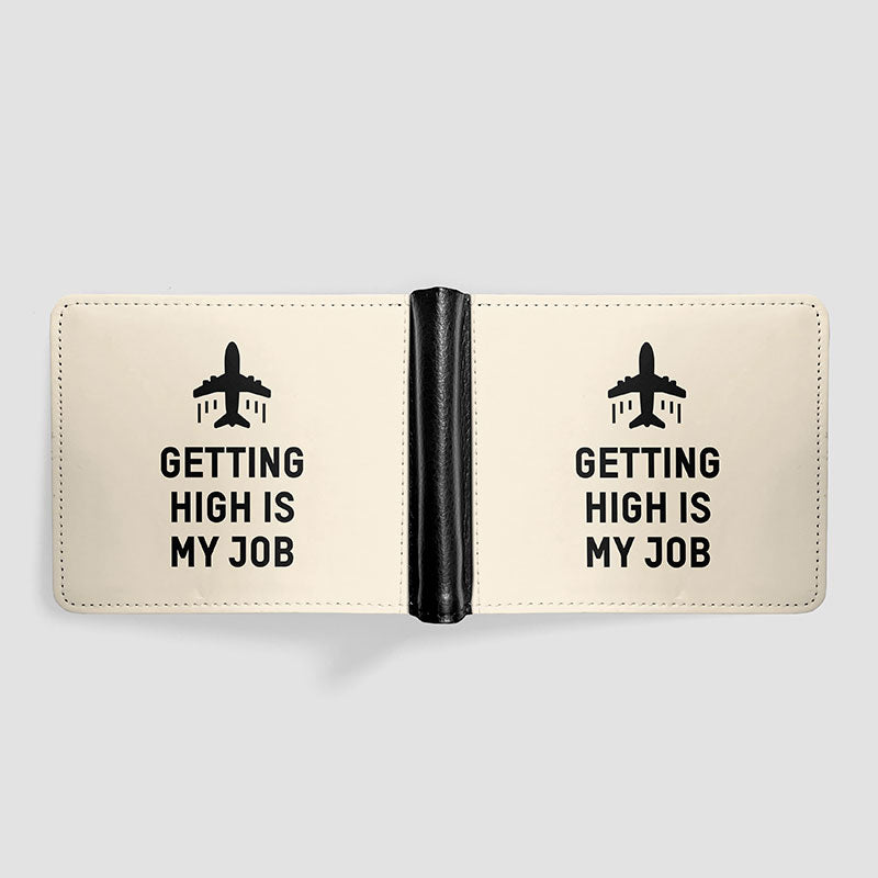 Getting High Is My Job - Men's Wallet