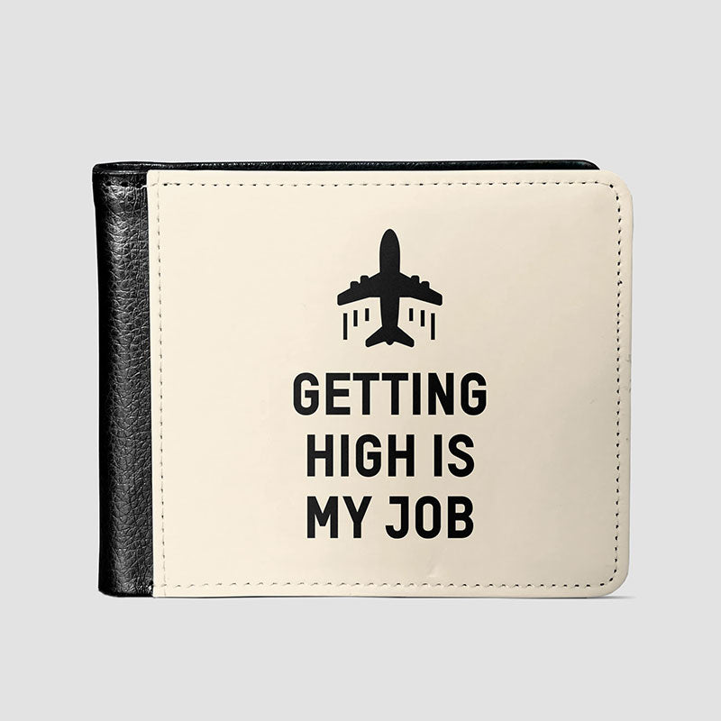 Getting High Is My Job - Men's Wallet