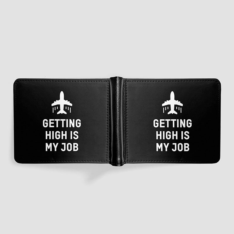 Getting High Is My Job - Men's Wallet