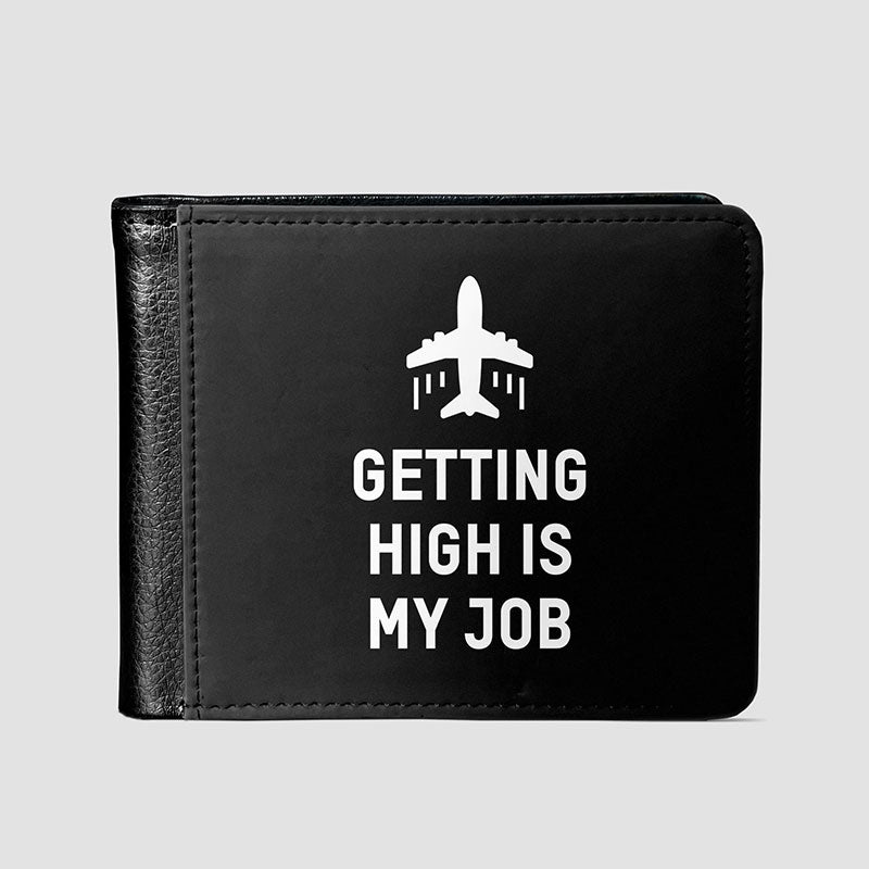 Getting High Is My Job - Men's Wallet