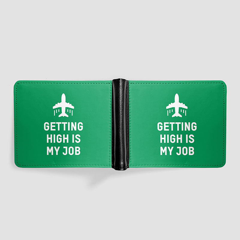 Getting High Is My Job - Men's Wallet