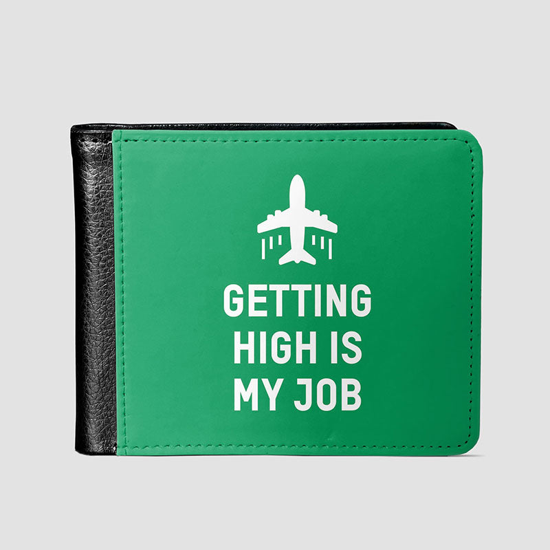 Getting High Is My Job - Men's Wallet