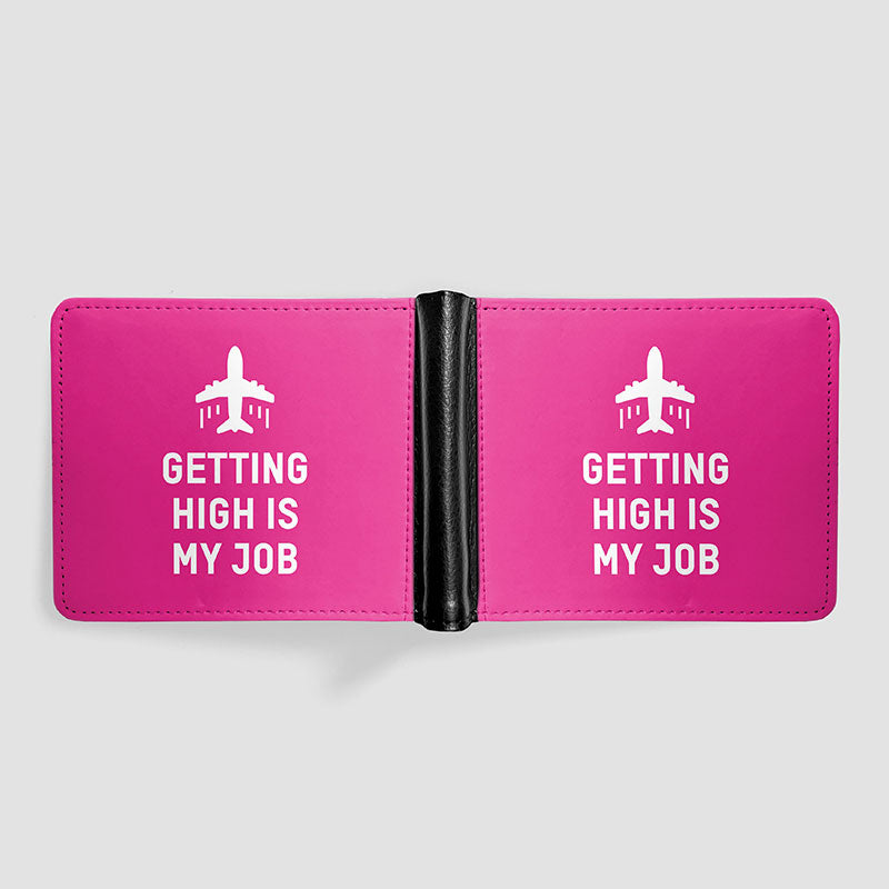 Getting High Is My Job - Men's Wallet