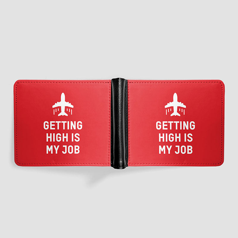 Getting High Is My Job - Men's Wallet